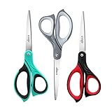 LIVINGO 8.5' Scissors All Purpose, 3 Pack...