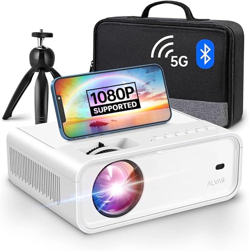 Mini Projector with 5G WiFi and Bluetooth W/...