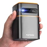 FATORK Mini Projector, 5G WiFi 6 Bluetooth...