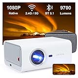 5G WiFi Bluetooth Projector, 9700L Native...