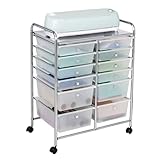 Honey Can Do 12-Drawer Rolling Craft Storage...