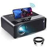 Mini Projector for iPhone, ELEPHAS 2020 WiFi...