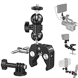 SMALLRIG Super Camera Clamp Mount, Double...