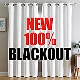 G2000 100% Blackout Curtains for Bedroom...