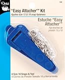 Dritz 16K Snap Fasteners 'Easy Attacher' Kit,...