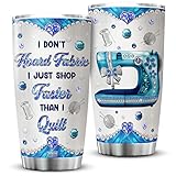 ZOXIX Sewing Themed Insulated Tumbler With...