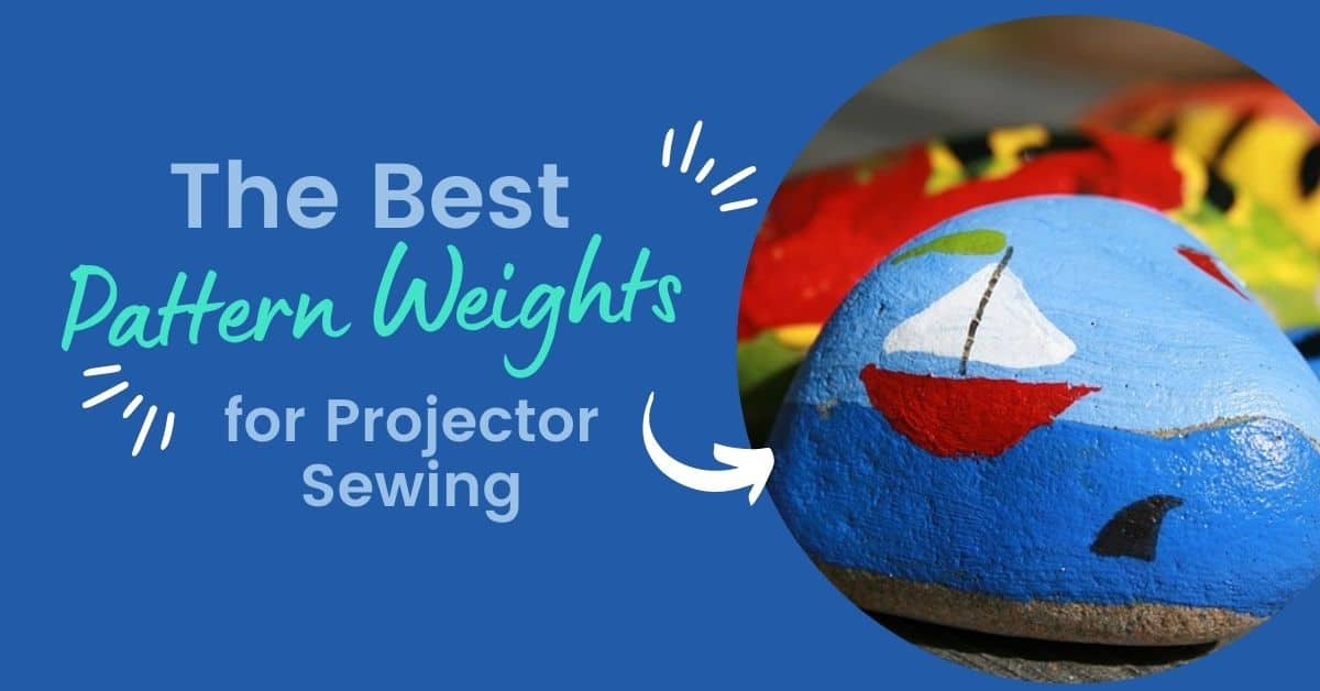 Best Pattern Weights for Projector Sewing - Projector Sewing