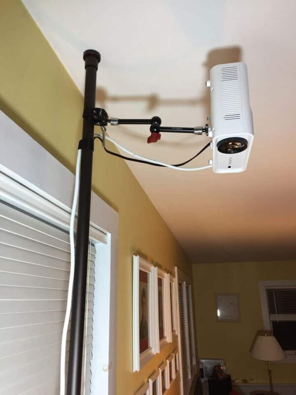 How to Mount a Projector for Sewing
