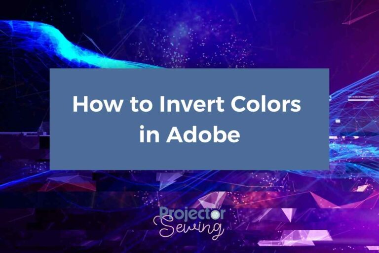 invert colors in Adobe