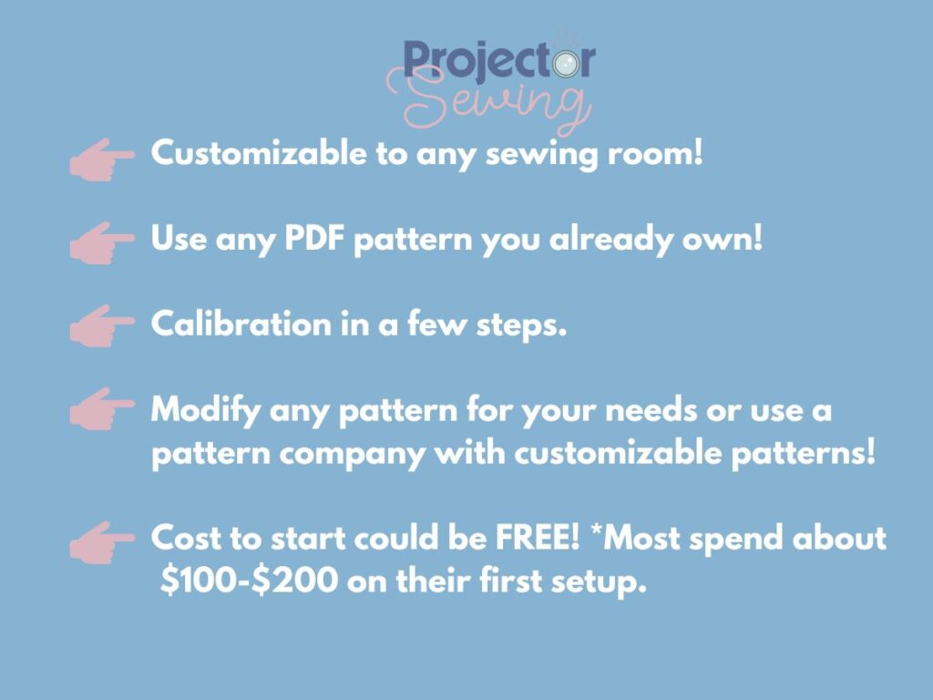 What is projector sewing