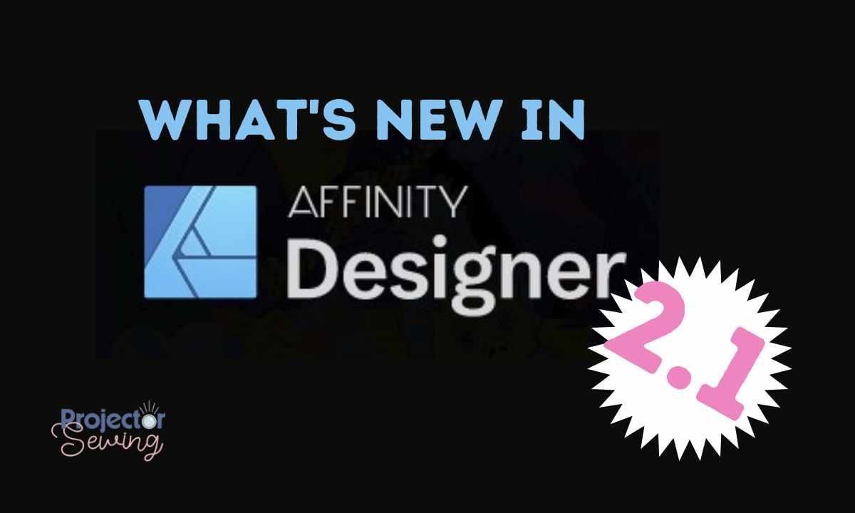 Affinity Designer 2.1 update
