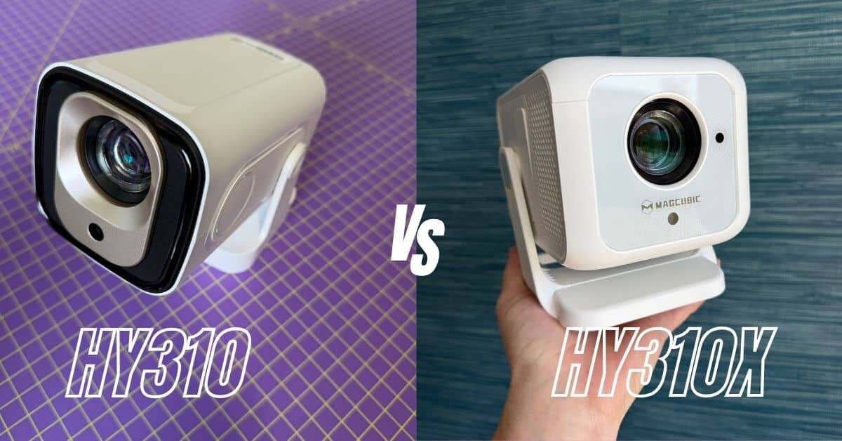 Magcubic HY310 projector versus the HY310X projector for sewing