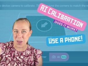 Sheredith tests IntelliSew and the AI Calibration